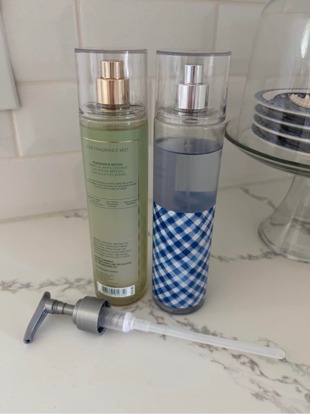 Bath & Body Works Waikiki Beach Coconut & Gingham Fine Fragrance & Lotion Pump - Picture 2 of 2